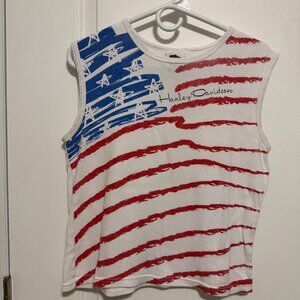 Women’s Vintage Harley-Davidson USA Tank Top- L